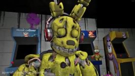 اسپرینگترپ در حال بازی کردن fnaf4