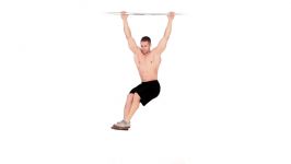 حرکت بدنسازی شکم Hanging Hurdle