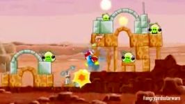 تک روید بازی بسیار زیبا فوق العاده Angry Birds Star Wars HD 1.0.0 به همراه نسخه معمولی تریلر بازی 