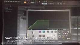 مهران عباسی  ذخیره کردن پریست در میکسر FL Studio