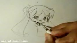 How I Draw episode 4 Hatsune Miku 13