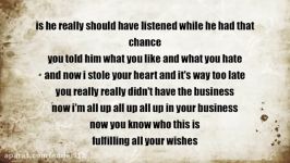 Mohombi  Lyrics