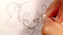 How I Draw AnimeManga GirlPony Tails