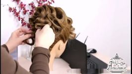 آموزش کامل مدل مو 54  مدل موی عروس برای موهای بلند