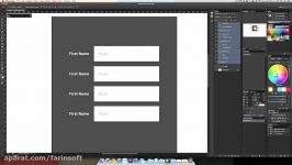 دانلود آموزش طراحی عناصر رابط کاربری بوسیله Photosho...