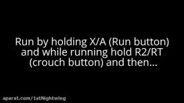 Run and trinsition directly into a dive off a rooftop