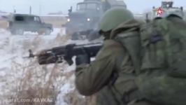 سرباز نوین روسیه راتنیک در آزمایش نبرد