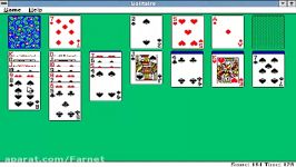 بازی محبوب Solitaire مایکروسافت