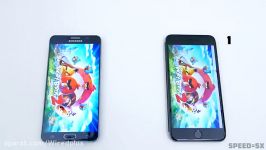 Iphone 6s vs galaxy note5 speed test