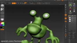 دانلود مدل سازی کاراکترهای بازی بوسیله Maya ZBrush...