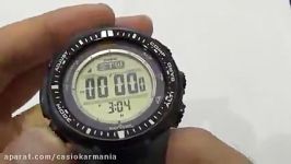 استفاده امکانات casio protrek prw 3000