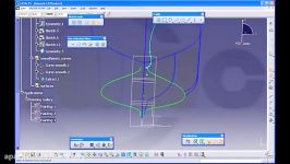 ship part 3 catia v5 gsd training  multi section surfa