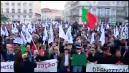 گسترش اعتراضات مردم پرتغال نسبت به اجرای سیاستهای ریاضت اقتصادی