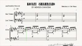 Kojaei Shahrzad Mohsen Chavoshi MidiSheet Music