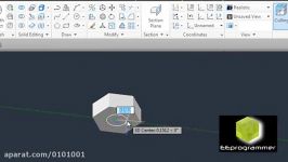 AutoCAD 3D Tutorial  Modeling a Screw Bolt