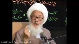 وای برکسی نماز رو سبک بشمارد آیت الله وحیدخراسانی