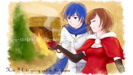 【MEIKO and KAITO English】Let it Snow【VOCALOID Cover】 