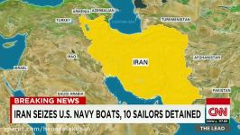 Iran seizes U.S. Navy boats detains 10 sailors