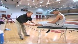 نحوه tape کردن مچ پا بعد ankle sprain