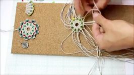 How To Macrame a Lotus Flower Mandala