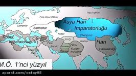 مناطق خاک های تحت سلطه ترک ها در طول تاریخ