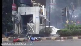 انفجار بمب درگیری مسلحانه در جاکارتا اندونزی 6