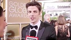 Grant Gustin Golden Globes Interview