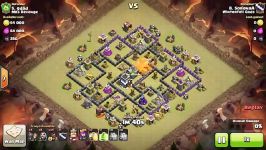 Clash of Clans  TH9  Low Level Heroes GoHo  War 115