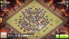 Clash of Clans  TH9  Low Level Heroes GoHo  War 115