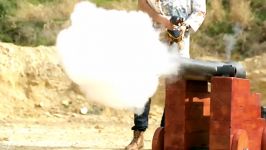 صحنه آهسته شلیک توپ جنگی the slow mo guys