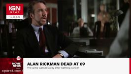 درگذشت alan rickman