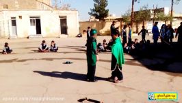 تعزیه خوانی اربعین  مدرسه تقوی شاد نوش آباد  آذر 1394
