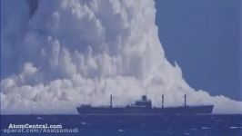 انفجار مین دریایی توسط برخورد زیر دریایی ورژن اصلیش