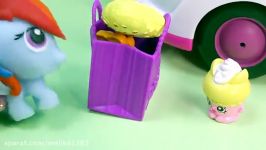 MLP Fashems Rainbow Dash Fluttershy Shopkins