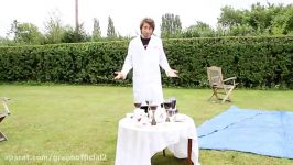 صحنه آهسته شکستن ظروف چینی چوب the slow mo guys