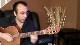 شب شیشه ای گوگوش ترانه ایرانی Shabe Shishei Googoosh Persian Song guitar