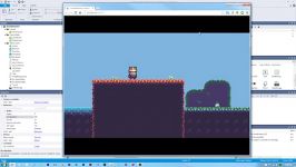 Construct 2 How to make a Pixel Platformer #8