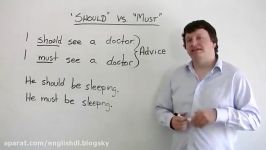 English Grammar – SHOULD  MUST