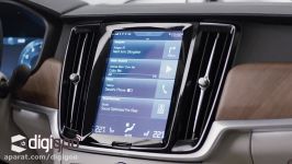 نگاهی به فضای داخلی خودروی 2017 Volvo S90