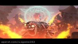 مرحله خیلی باحال rayman legendsبا گیم پلی خودم