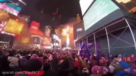 جشن Times Square نیویورک آغاز سال 2016