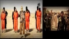 داعش 4 نیروی الحشد الشعبی را سوزاند