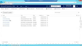 آموزش Dynamics CRM 2016  سرنخ تجاری Lead  بخش چهارم