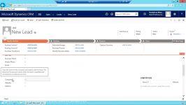 آموزش Dynamics CRM 2016  سرنخ تجاری Lead  بخش پنجم
