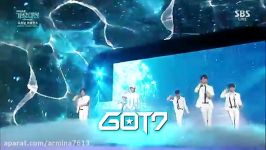 GOT7  Opening Perfomance SBS 가요대전 Gayo Daejun 2015