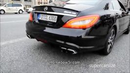 غرش بنز CLS63 خیلی خفن