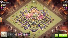 Clash of Clans  TH10  Queen Zap LavaLoon  War 110 v