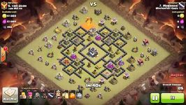 Clash of Clans  TH9  Full Hog  War 112 vs Dam Me.vn 