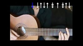 آموزش گیتار ریتم 68 ایرانی بخش چهارم Iranian Guitar 68 Rhythms