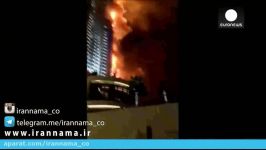 آتش سوزی در برجی در دوبی شانزده زخمی یک کشته